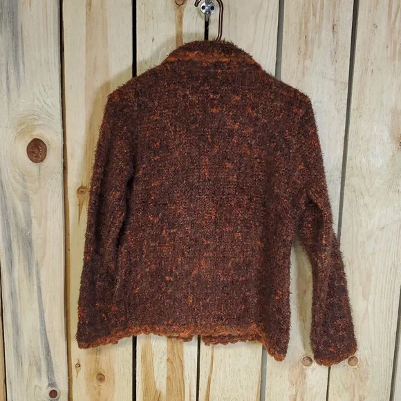 Vintage Carole Little Sweater Blazer/Jacket Size M Office Casual - Picture 5 of 6